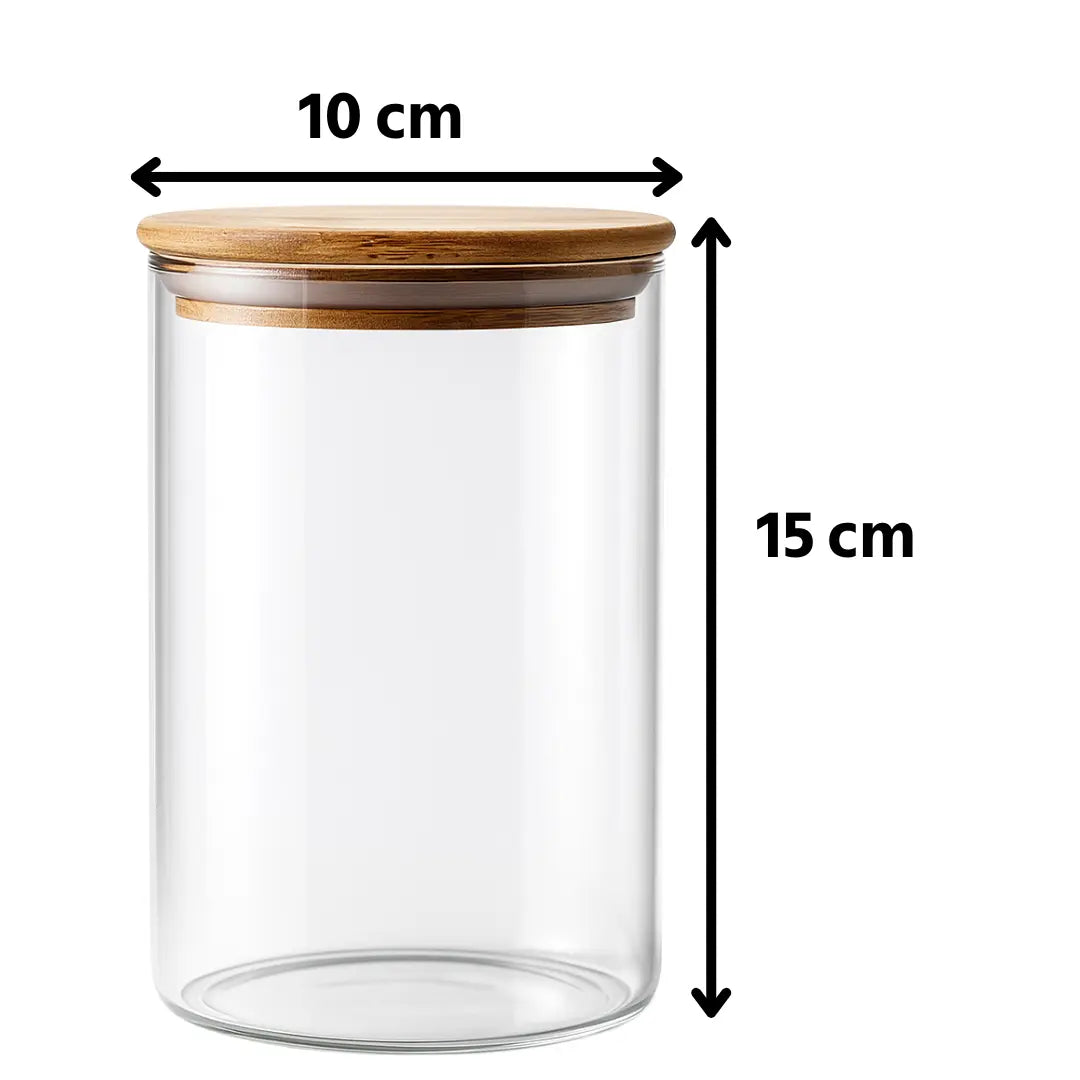 Vorratsglas 1000ml Maße