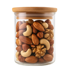 Vorratsglas mit Bambusdeckel 200 ml