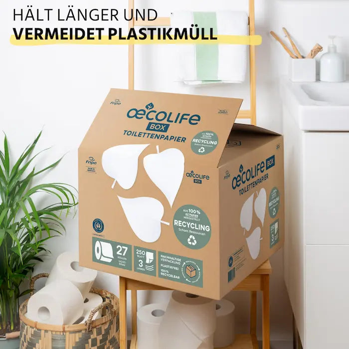 Toilettenpapier Box RECYCLING