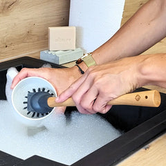 Spülbürste Anwendungsbild