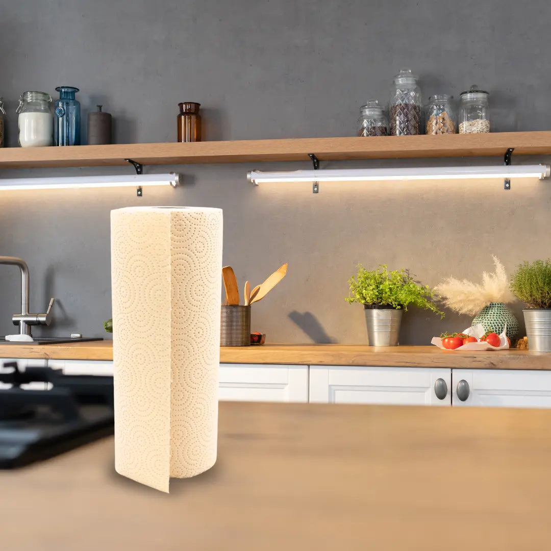 Küchentücher aus Bambus: Rolle