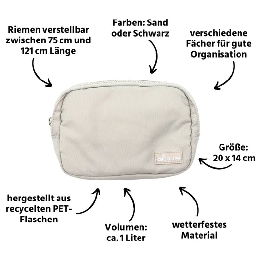 Bauchtasche Essential sand
