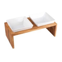 Premium Doppelnapf Futterbar S