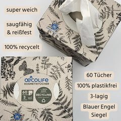 oecolife Kosmetiktücher USPs