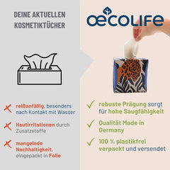 Kosmetiktücher ANIMAL Recycling
