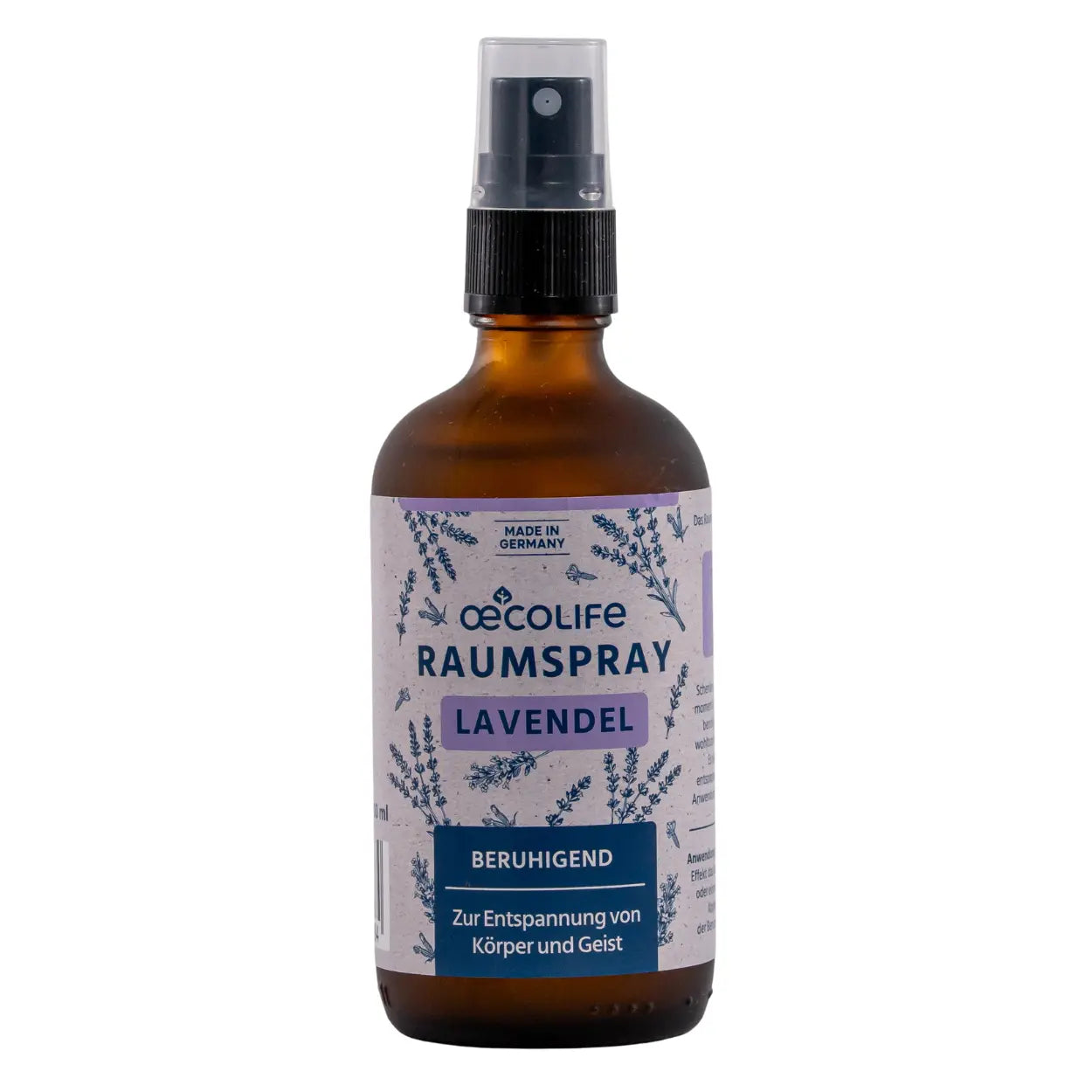 Raumspray Lavendel Vorderseite