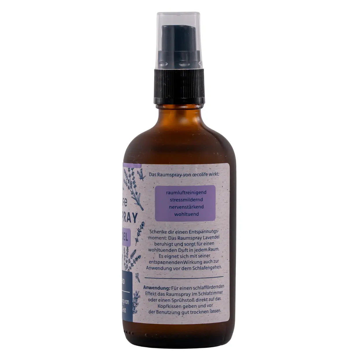 Raumspray Lavendel Produktinformationen