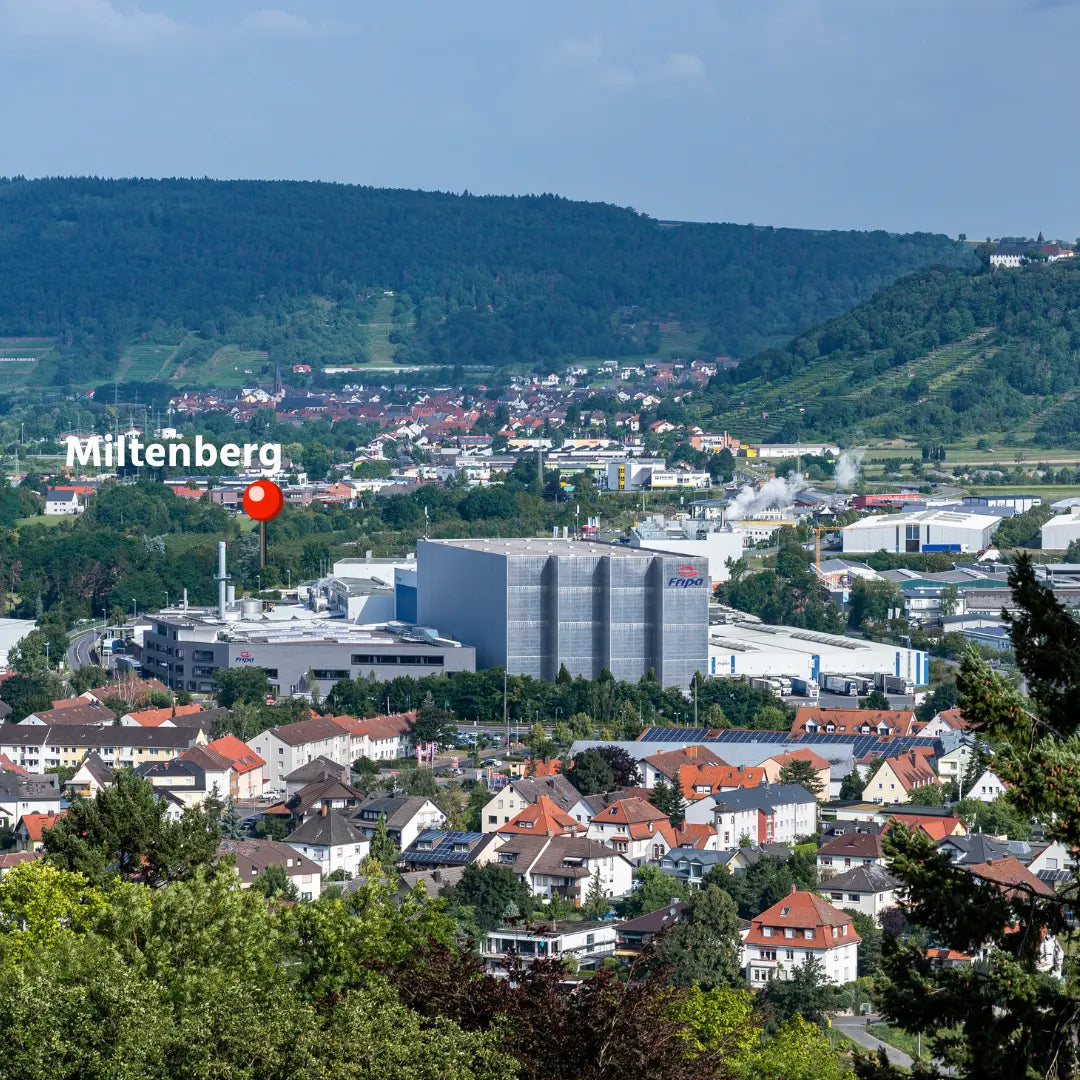 Drohnenbild des Standortes Miltenberg