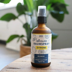 Raumspray Zitrone Content