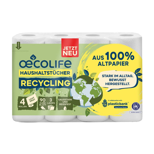 Küchentücher 4er RECYCLING