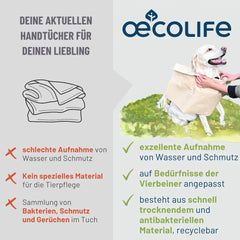 Vergleichstabelle Hundehandtuch