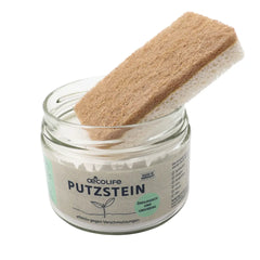 Putzstein Set mit Schwamm