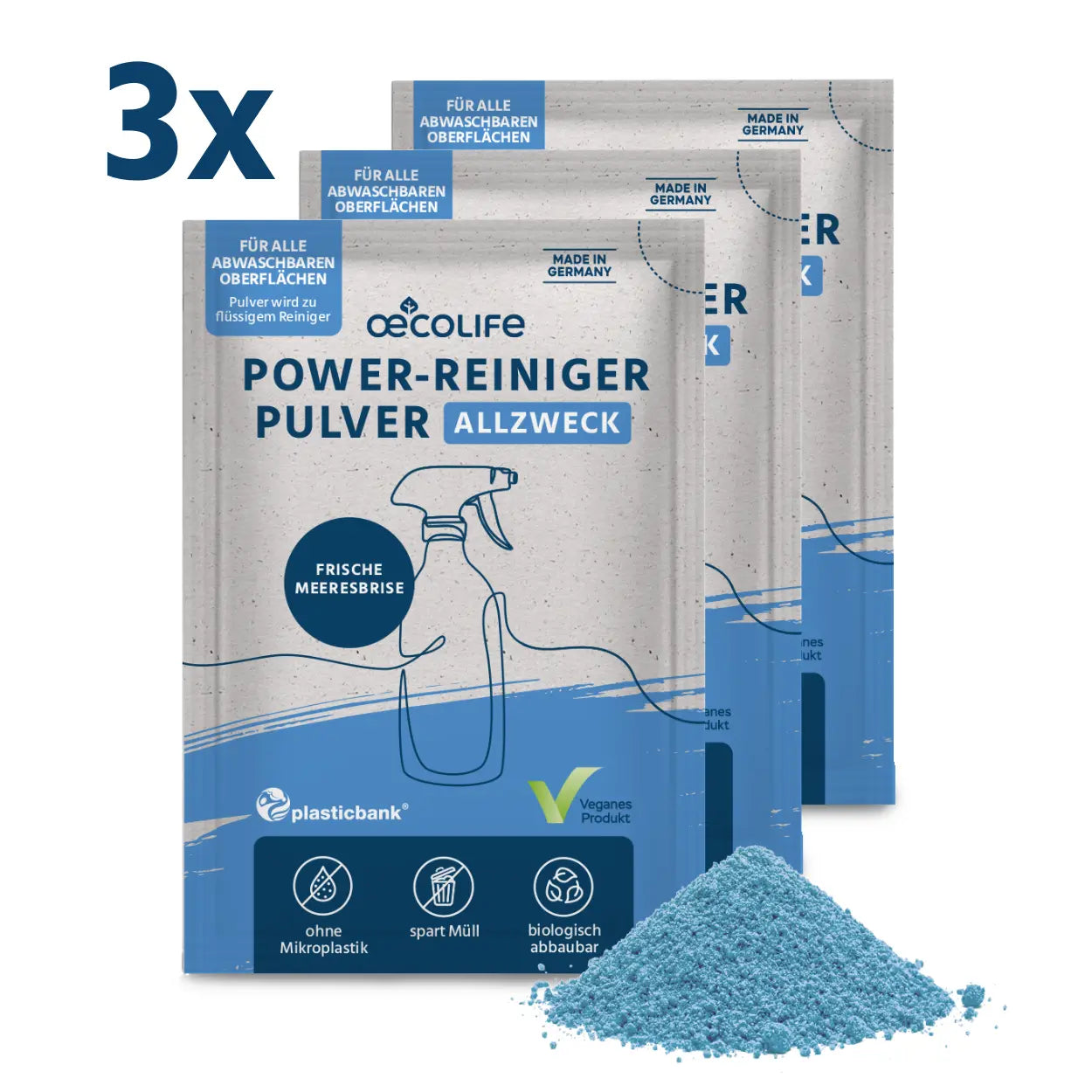 Allzweckreinigerpulver 3er Pack
