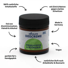 oecolife Deocreme Zirbenkiefer USPs