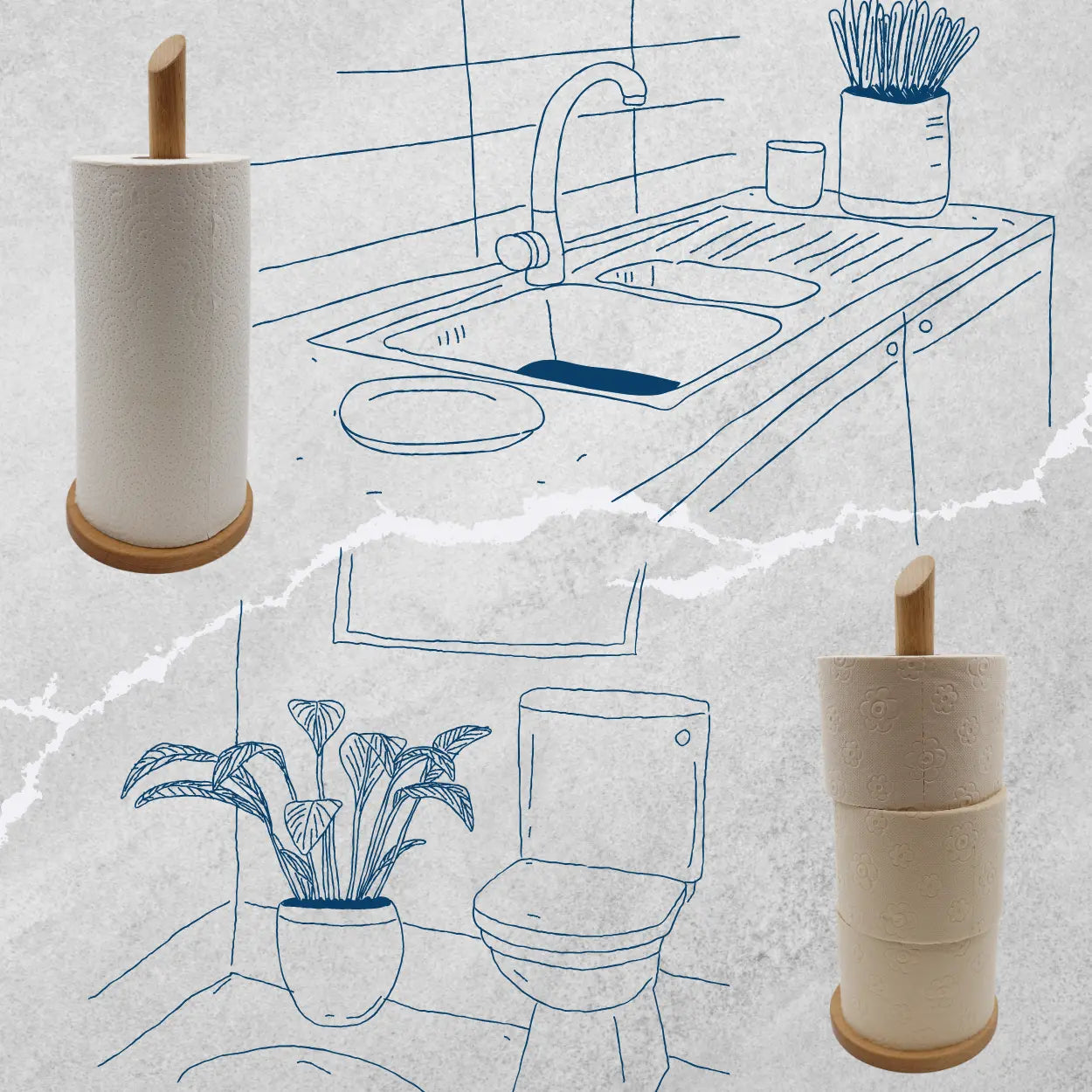 Toilettenpapierhalter Content