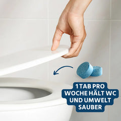 WC Tabs 1 Tab pro Woche hält WC und Umwelt sauber