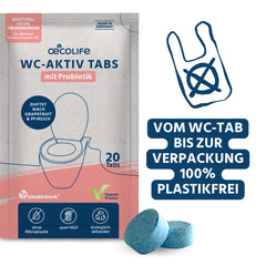 WC Tabs vom WC-Tab bis zur Verpackung 100% plastikfrei