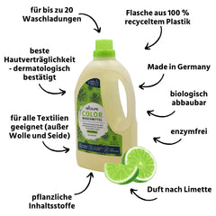 oecolife Color Waschmittel Limette USPs
