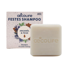 Festes Shampoo Arganöl & Feige