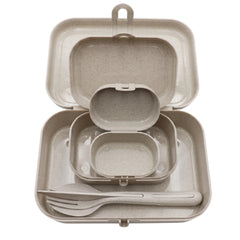 Koziol Lunchbox-Set mit To-Go-Besteck