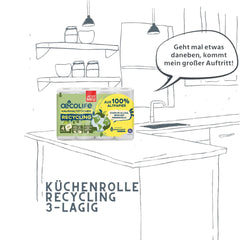 Küchentücher 4er RECYCLING