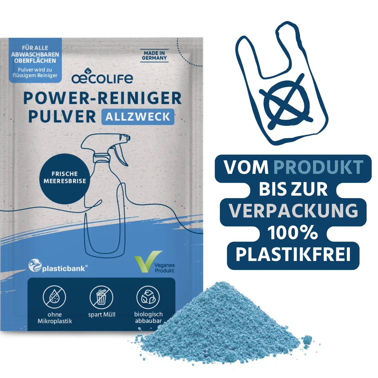 Allzweckreiniger - vom Produkt bist zur Verpackung 100% plastikfrei
