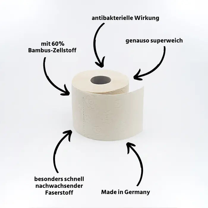 Toilettenpapier BAMBUS (5er Set)