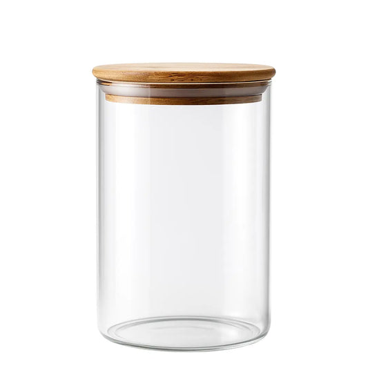 Vorratsglas mit Bambusdeckel 1000 ml