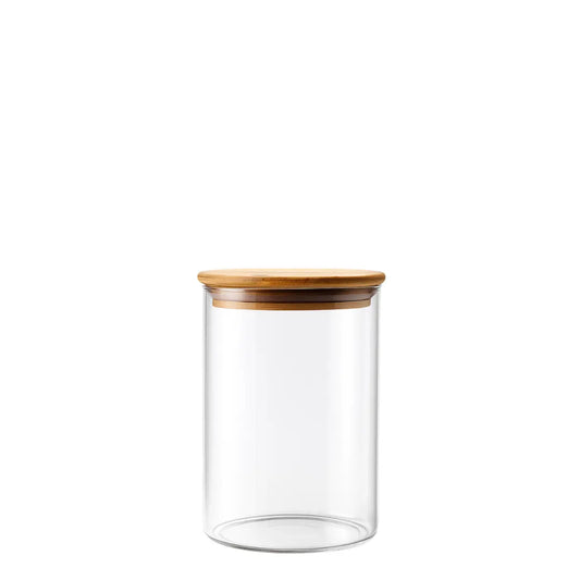 Vorratsglas mit Bambusdeckel 200 ml
