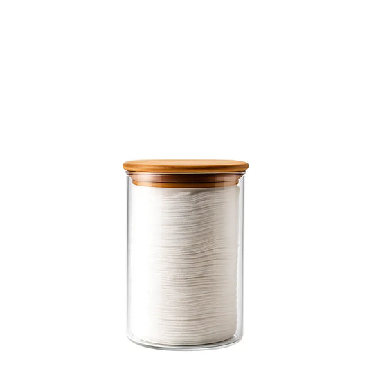 Vorratsglas mit Bambusdeckel 200 ml