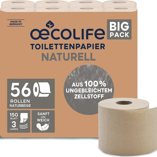 Toilettenpapier Big Pack NATURELL