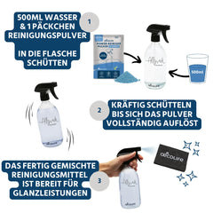 Glasflasche für Allzweckreiniger