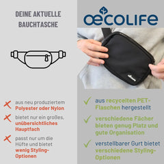 Bauchtasche Essential schwarz