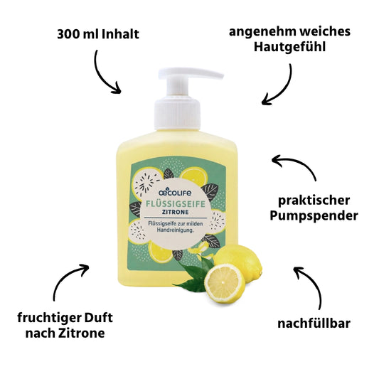 Flüssigseife Zitrone