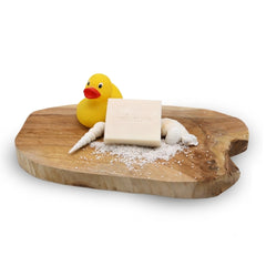 Feste Naturseife zarte Kokosnuss (Kinderseife)