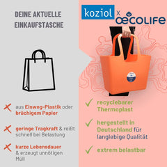 Koziol Tasche XL Koralle
