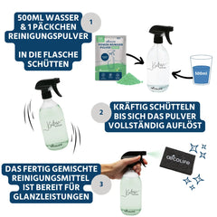 Glasflasche für Küchenreiniger