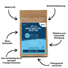 Waschmittel Blätter Set