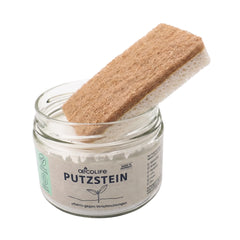 Putzstein Set mit Schwamm