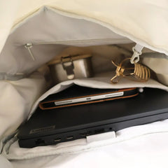 Rolltop Rucksack sand
