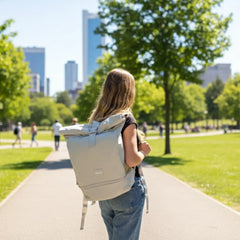 Rolltop Rucksack sand