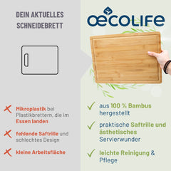 Schneidebrett Vergleichstabelle