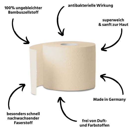 Toilettenpapier Box BAMBUS