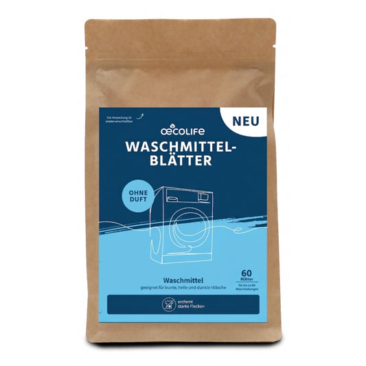 Waschmittel Blätter Set