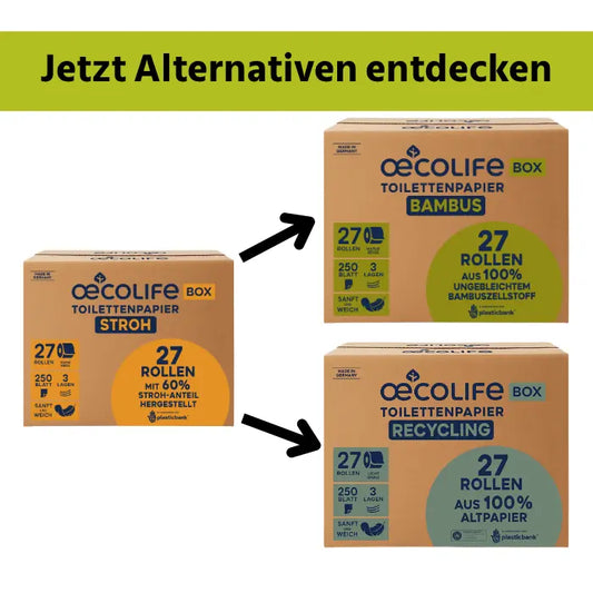 Toilettenpapier Box STROH