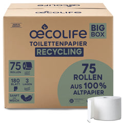 Toilettenpapier XXL-Box Recycling