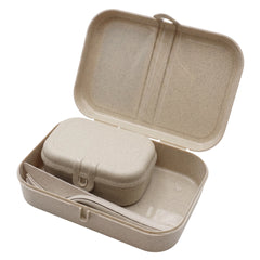 Koziol Lunchbox-Set mit To-Go-Besteck