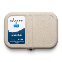Koziol Lunchbox-Set mit To-Go-Besteck