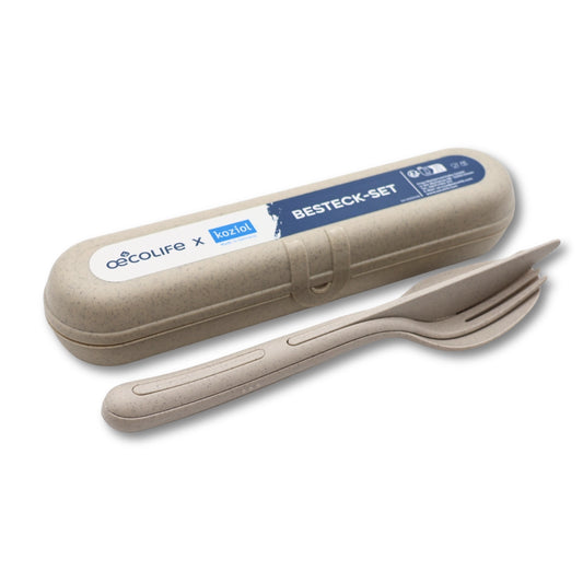 Koziol Besteckset mit Etui