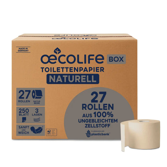 Toilettenpapier Box NATURELL